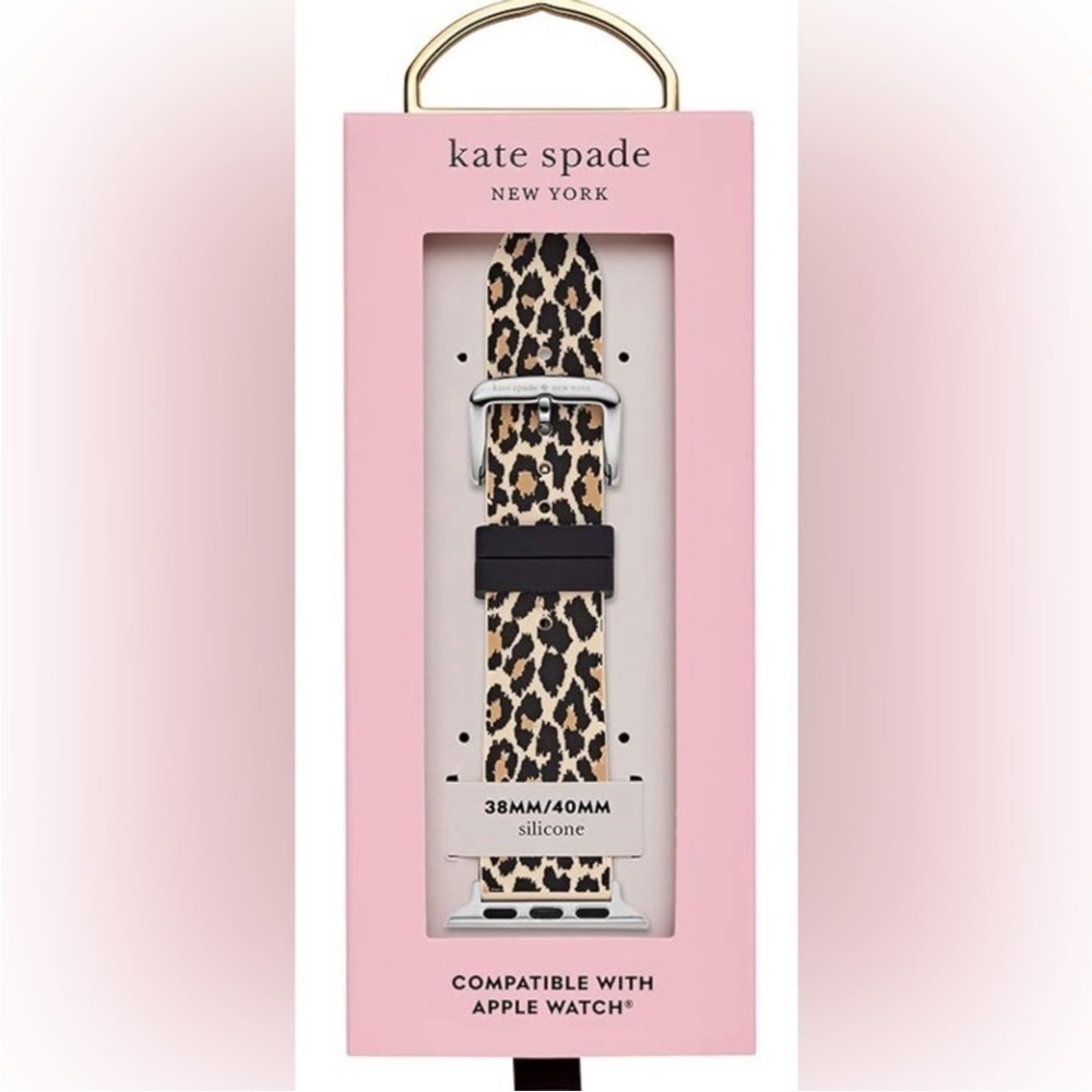 Kate Spade New York Apple Watch Leopard Band - 38/40/41mm new in box